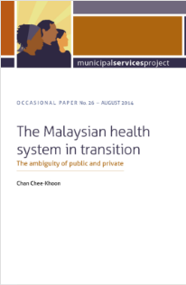 The Malaysian health system in transition: The ambiguity of public and private image